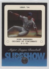1994 Leaf SlideShow Ryne Sandberg #4 HOF