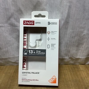 ZAGG Gear4 Crystal Palace Series Hülle für Samsung Galaxy S23 Ultra - Klar - Bild 1 von 5