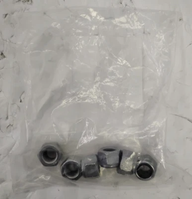 2015-2024 Jeep Renegade Compass Fiat 500 Mopar 6 Hex Lock Nuts OEM 6511781AA - Image 1 of 2