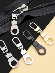 5Pcs Zipper Pull Puller End Fit Tag Replacement DIY Buckle Fixer Zip Cord Tab 13 - Picture 1 of 16