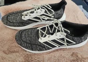 Adidas EnergyFalcon Black White Sneakers Cloudform Mens sz 9.5 - Picture 1 of 12