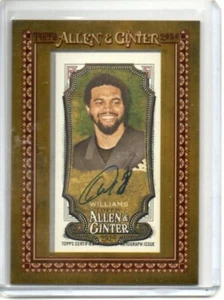 2024 Topps Allen & Ginter Caleb Williams Framed Mini Autograph MA-CWI Bears Auto - Picture 1 of 2