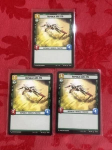 3x Star Wars Unlimited - Republic ARC-170 - 111/257 Twilight of the Republic x3 - Picture 1 of 6