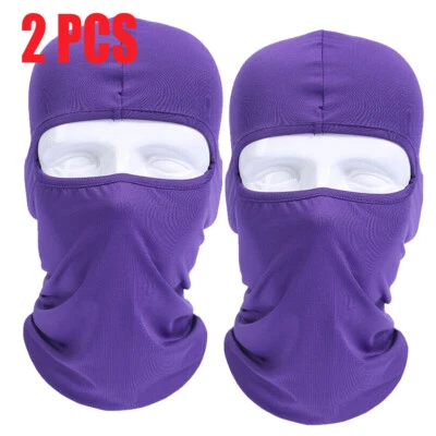 2 Pack Baclava Hood Cycling Hunting Military Tactical Gear Full Face Mask - Image 1 of 4