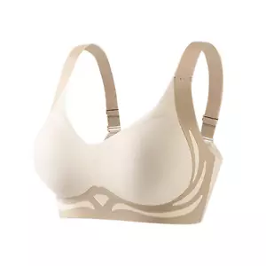 Bra Joau Seamless Wireless Full Coverage Lightly Lined Soft Support - Picture 1 of 11