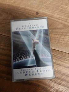 A Classic Performance The Very Best Of Andrew Lloyd Webber Cassette Tape - Picture 1 of 1
