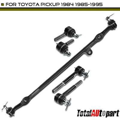Центральное звено рулевого управления на конце анкерного стержня для пикапа Toyota 1984-1995 внутреннее и внешнее 5 шт. - Изображение 1 из 4