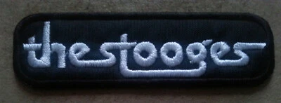 The Stooges embroidered patch 60s Rock Iggy Pop