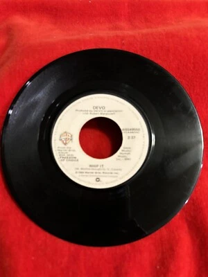 Devo Whip It / Turn Around 45rpm Warner Brothers - Image 1 of 4