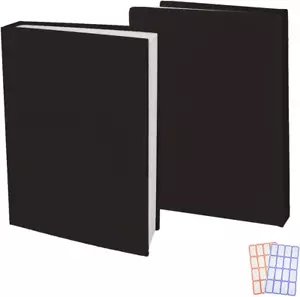 2 Pack Stretchable Book Sleeve Covers, for Paperbacks Hardcover Textbooks up to - Picture 1 of 12