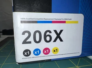 Neu im Karton*SET/4 206X Toner-Set mit hoher Reichweite (Chip) für HP W2110X Color LaserJet M255dw M282 - Bild 1 von 13