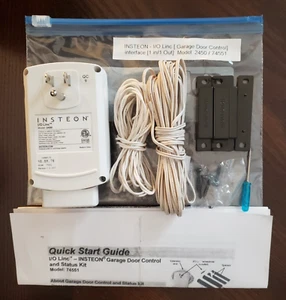 INSTEON Garage Kit 2450 I/O Linc, w/contacts, screwdriver, wire, QK Guide SCE4P1 - Picture 1 of 17