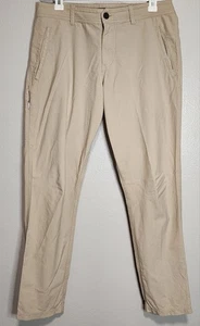 Icebreaker Hose Herren 34 hellbraun Merinowollmischung Chino Wandern Outdoor Freizeit - Bild 1 von 10