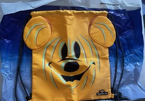 Disney Cruise Line Halloween auf hoher See Kürbis Mickey Kordelzugbeutel - Bild 1 von 3