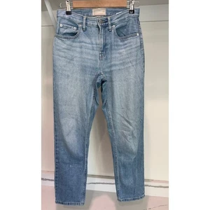 Everlane Jeans Super-Soft Straight Leg Jean Organic Cotton Size 25 Mid-Rise - Picture 1 of 11