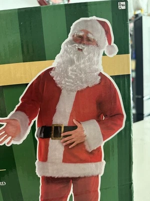  Santa Suit Adult EXTRA LARGE 7 Piece Suit  - Image 1 of 4