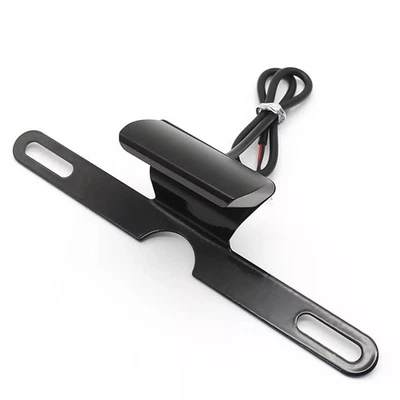 For Motorcycle New License Plate Mount Holder Bracket With LED Brake Tail Light - Image 1 of 4