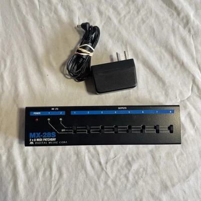 MX-28M Midi Patchbay/Merger Plus Digital Music Corp - Tested w/ PSU - Image 1 of 4