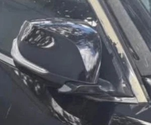 Espejo de puerta eléctrico izquierdo conductor izquierdo Infiniti QX50 LH negro 96302-5UB3A 2016 2017 OEM - Imagen 1 de 1