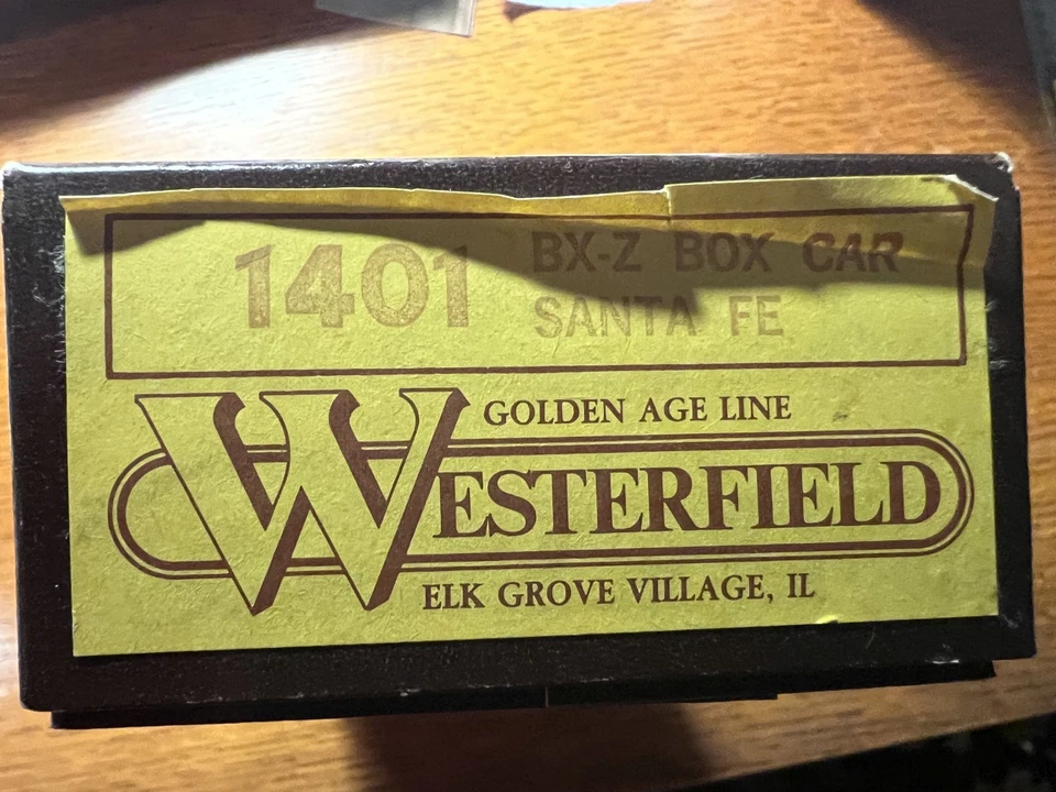 Westerfield Santa Fe Bx-Z Resin Box Car Kit - Image 1 of 1