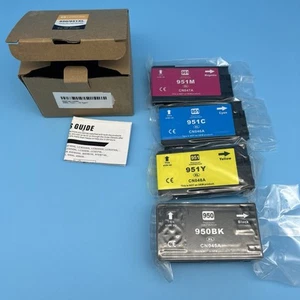 4 Stück 950XL 951XL kompatible Tintenpatrone für HP OfficeJetPro 8600 8610 8620 8625 - Bild 1 von 6