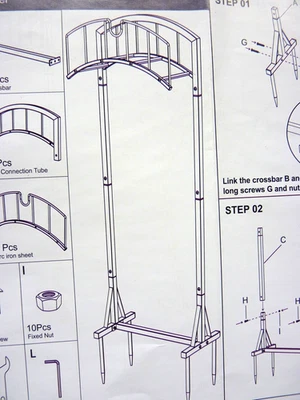 Garden Hose Hanger Free Standing  Decorative Metal New GREAT XMas Gift FAST SHIP - Image 1 of 4