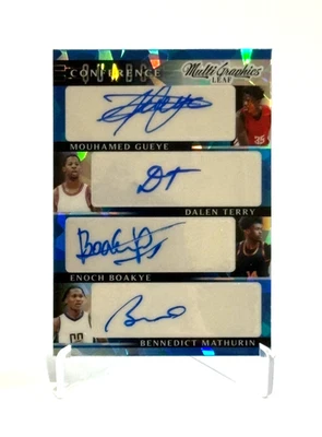 多辆汽车/35! Bennedict Mathurin + 3 其他 (见 desc.) Blue Crystal签名/35 — 第 1/2 张图片