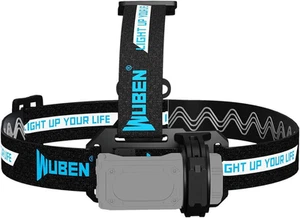 WUBEN E7 Adjustable Headlamp Bracket, Black Headlamp Strap, LED Headlamp Hand... - Picture 1 of 14