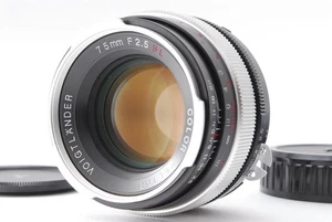 【Excellent】 VOIGTLANDER COLOR-HELIAR 75mm F/2.5 SL For Nikon Ai-s (264-k256) - Picture 1 of 10