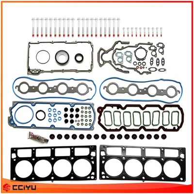 ✅For Chevrolet Camaro 2012 2013-2015 6.2L Full Gasket Set Head Bolts - Image 1 of 4