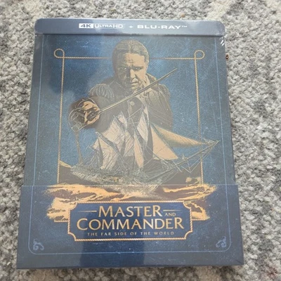 🎬Master and Commander, The Far Side of the World 4kSteelbook,New&Sealed,freepst - Image 1 of 3