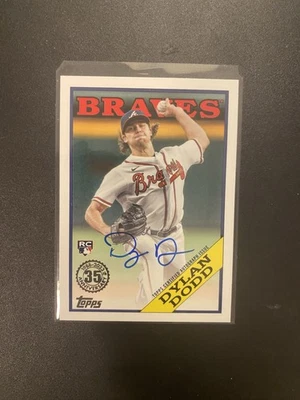 2023 Topps Update 35th Anniversary Rookie Auto Dylan Dodd #88AU-DDO - Image 1 of 2