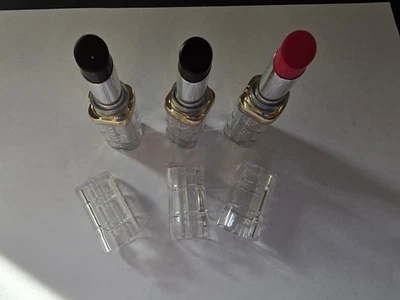3 L'Oreal Paris Colour Riche Shine Lipstick Laminated Fuchsia+Spendid Blackberry - Image 1 of 4
