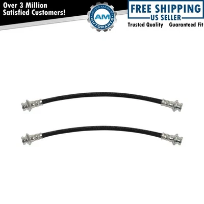 Rear Brake Hose Fits 1998 Chevrolet 1989-1997 Geo 1995-2006 Hyundai 86-08 Suzuki - Image 1 of 4