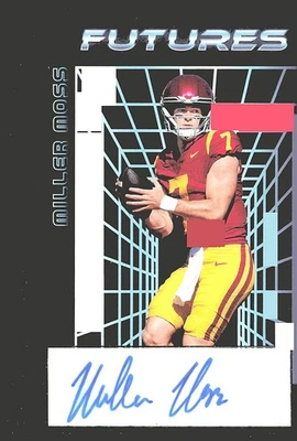 2024 Leaf Futures #A-MM2 Miller Moss Autographs Silver #/149 - Image 1 of 2