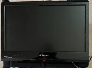 Sansui SLED1953W 19” 720p Slim LED TV No Remote No Stand Works Good - Picture 1 of 8