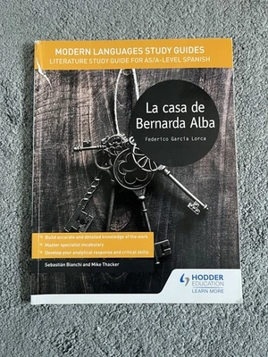 La casa de Bernarda Alba - Literature Study Guide for A-Level Spanish (Hodder) - Image 1 of 4