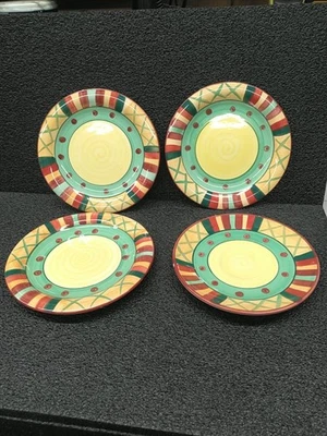 3 pequeños laterales mantequilla de pan/1 plato de café/colección esmeralda  Foto 1 de 4