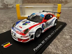 SPARK PORSCHE 911 GT3 RSR n.16 MATMUT 2nd 24h SPA 2010 SB002 LTD.ED.300 1/43 - Imagen 1 de 7