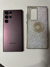 Samsung Galaxy S22 Ultra - 128 GB - Burgundy (Unlocked)