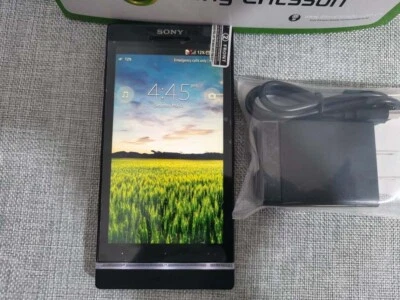 Unlocked Sony Xperia S LT26i - 32GB - cellphone Black good condition - Image 1 of 4