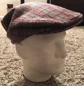 Mens 100% Wool Newsboys Abbie Cap/Hat - Picture 1 of 7