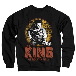 Offiziell lizenziertes Elvis Presley - The King Of Rock 'n Roll Sweatshirt S-XXL - Bild 1 von 1