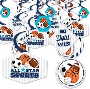 Big Dot of Happiness Go, Fight, Win - Sports - Baby Shower or Birthday Party... - Picture 1 of 7