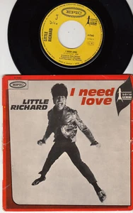 LITTLE RICHARD * I NEED LOVE* 1967 FRANCE PS R&B SOUL ROCK & ROLL - Picture 1 of 2