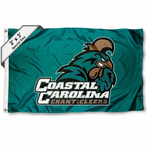 Coastal Carolina University Chanticleers 2'x3' Flag Cover