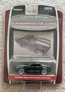 Greenlight CamaroZ28 Custom Chevrolet Camaro Concept Limited Edition Black - Picture 1 of 6
