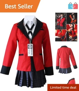 Elegant Yumeko Jabami Anime Cosplay Uniform Set - Dress Up for All Occasions - Picture 1 of 9