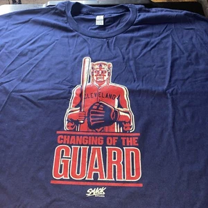 Camiseta Smack Apparel Cleveland Cambio de Guardia Manga Corta Hombre 4XL Azul Marino - Imagen 1 de 6