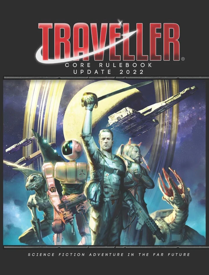 Traveller RPG 2nd Edition Core Rulebook Update 2022 - Image 1 of 2
